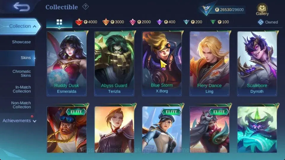 Mobile Legends: Bang Bang Accounts Hero 67|Skin 119|High Glory 61|KOF Karina,CC Nata, image 17