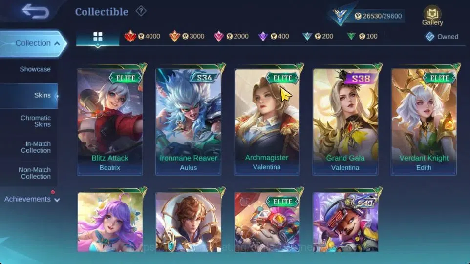 Mobile Legends: Bang Bang Accounts Hero 67|Skin 119|High Glory 61|KOF Karina,CC Nata, image 18