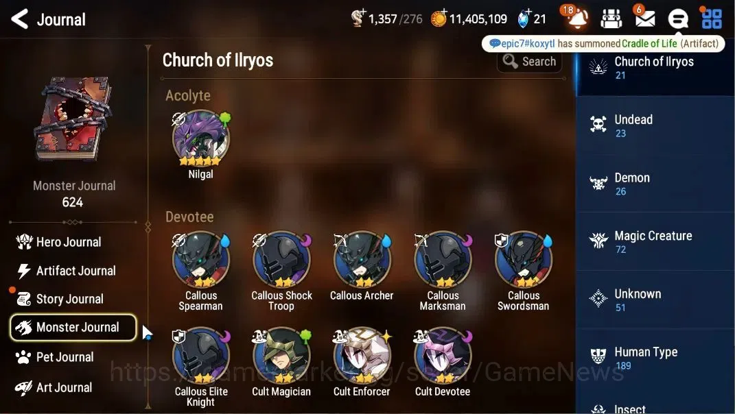 Epic Seven Accounts GLOBAL Unverif|NewEra|8 ML(LOT Scales,BArunka,BM H image 10