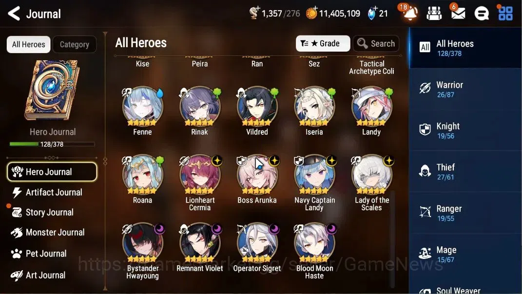Epic Seven Accounts GLOBAL Unverif|NewEra|8 ML(LOT Scales,BArunka,BM H image 7