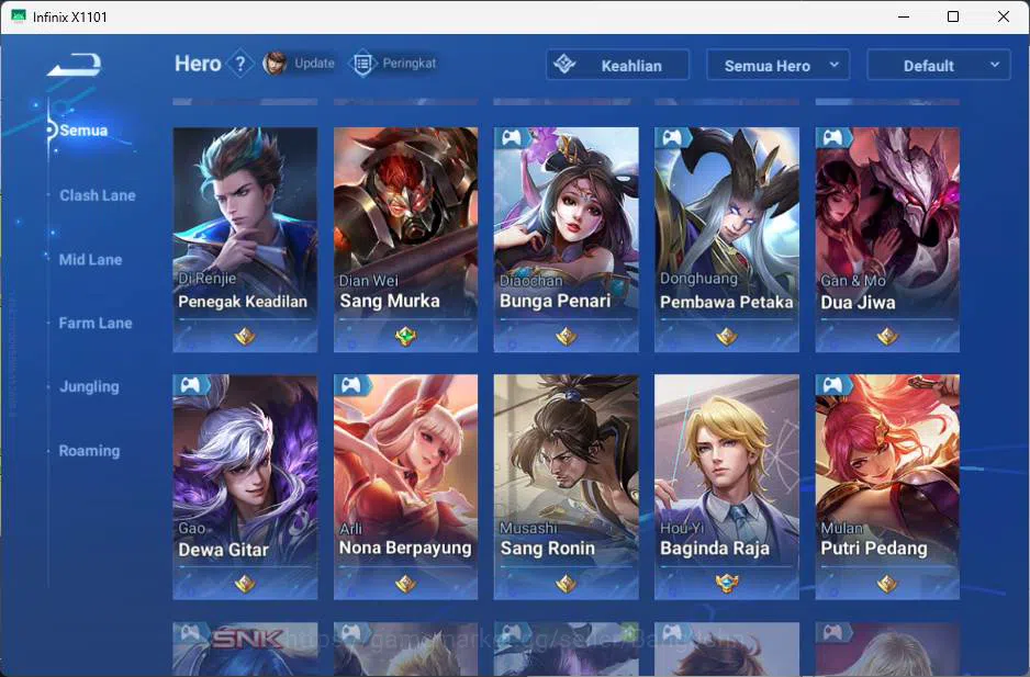 Honor of Kings Accounts GLOBAL | hero 49, skin 43 KIC luna, Legend lady su image 9