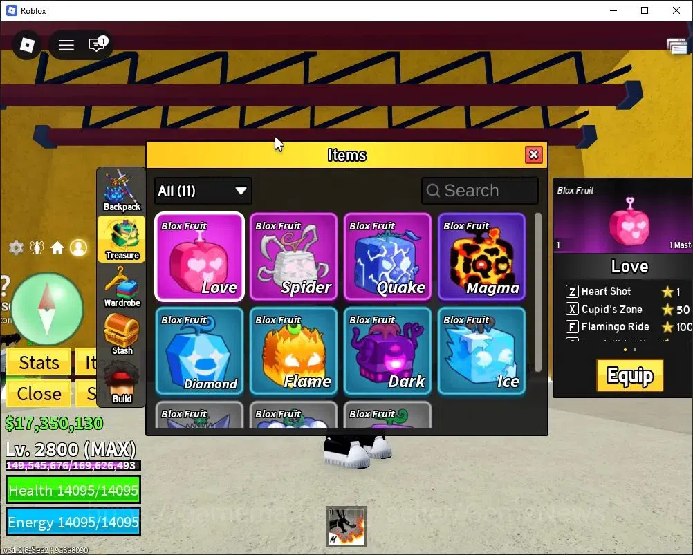 Roblox Accounts Blox Fruit|Lv MAX|Dragon Talon (Lv Max)|17M Beli 6K Frag|2 Legend Wp [Rengoku,Saber]|3 Legend 3