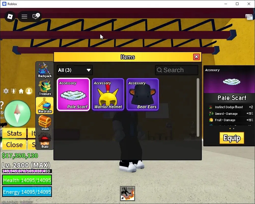 Roblox Accounts Blox Fruit|Lv MAX|Dragon Talon (Lv Max)|17M Beli 6K Frag|2 Legend Wp [Rengoku,Saber]|3 Legend 4