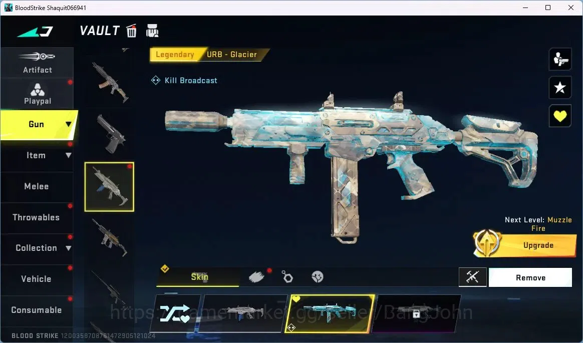 Blood Strike Accounts ASIA | Collab AK47-Sacred Axe Rhitta | 3 Legendary image 12