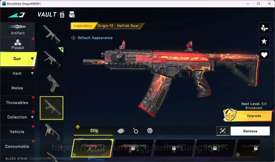 Blood Strike Accounts ASIA | Collab AK47-Sacred Axe Rhitta | 3 Legendary image 14