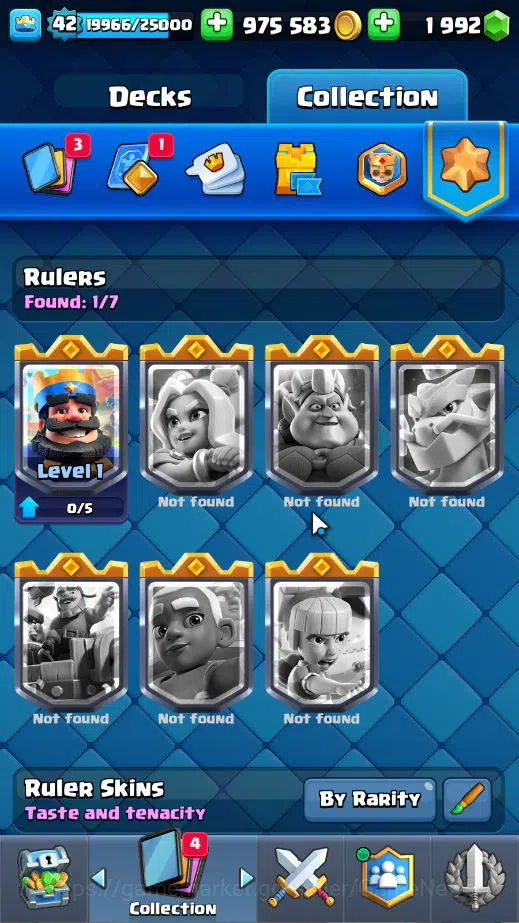Clash Royale Accounts Lv 42|Trophy 7717|KTL 14|Limited Skin|Card 119| 1 image 19