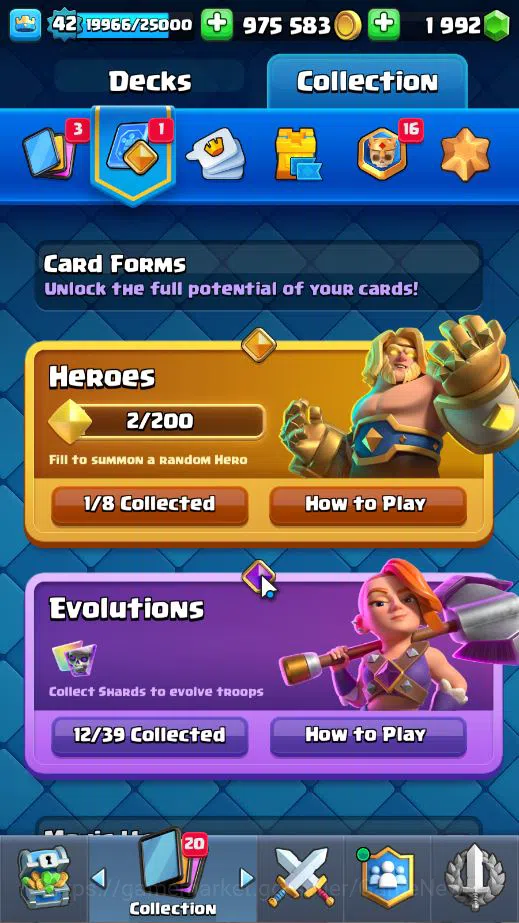 Clash Royale Accounts Lv 42|Trophy 7717|KTL 14|Limited Skin|Card 119| 1 image 5