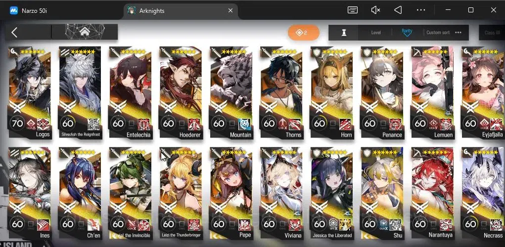 Arknights Accounts Lv 85|240 OP+25 Skin|24k Orundum + 141 Originium|6 image 10