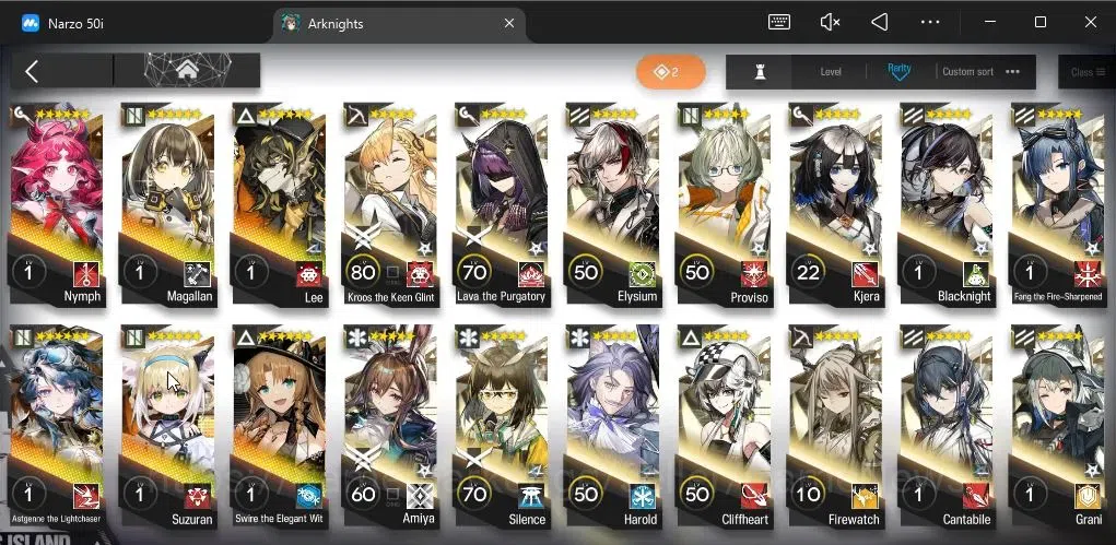 Arknights Accounts Lv 85|240 OP+25 Skin|24k Orundum + 141 Originium|6 image 12