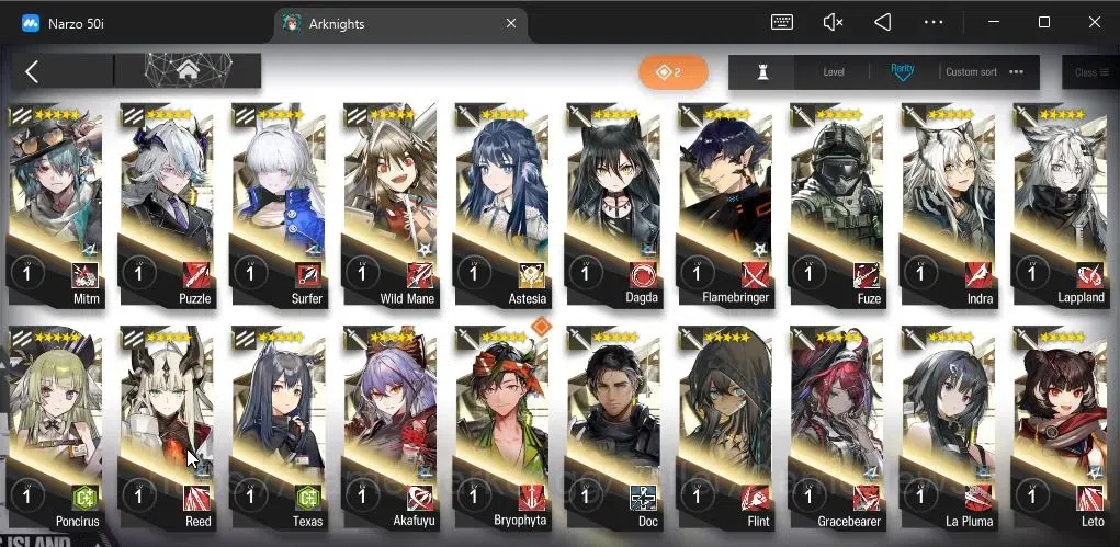 Arknights Accounts Lv 85|240 OP+25 Skin|24k Orundum + 141 Originium|6 image 13