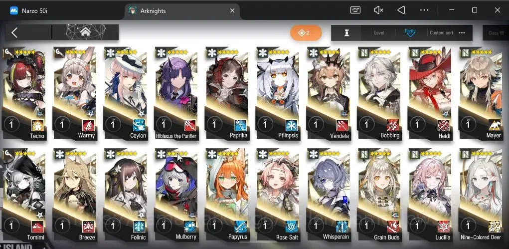 Arknights Accounts Lv 85|240 OP+25 Skin|24k Orundum + 141 Originium|6 image 16