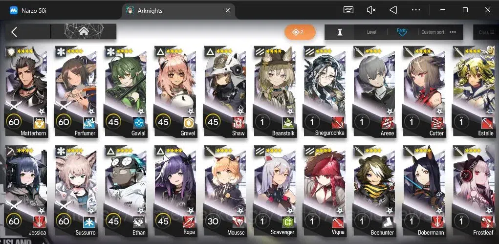 Arknights Accounts Lv 85|240 OP+25 Skin|24k Orundum + 141 Originium|6 image 18