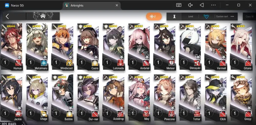 Arknights Accounts Lv 85|240 OP+25 Skin|24k Orundum + 141 Originium|6 image 19