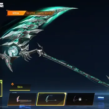 Blood Strike Accounts Collab Skin ASIA | 2 Ultra Melee: Scythe - Luna Slash, Scythe - Sandstorm|Eternal MP7-Tidesong