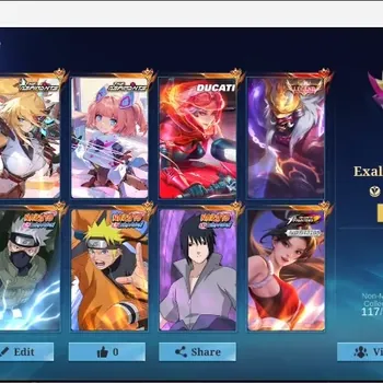 Mobile Legends: Bang Bang Accounts Collector Global|408S|Exalted|Legend Franco,LBX Hayabusa Gatotkaca Guinevere,CC YSS