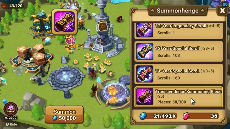 Summoners War: Sky Arena Accounts ASIA|Lv 26|Ready Gacha|103 12 YSC + 160 11 YSC + 3 image 10