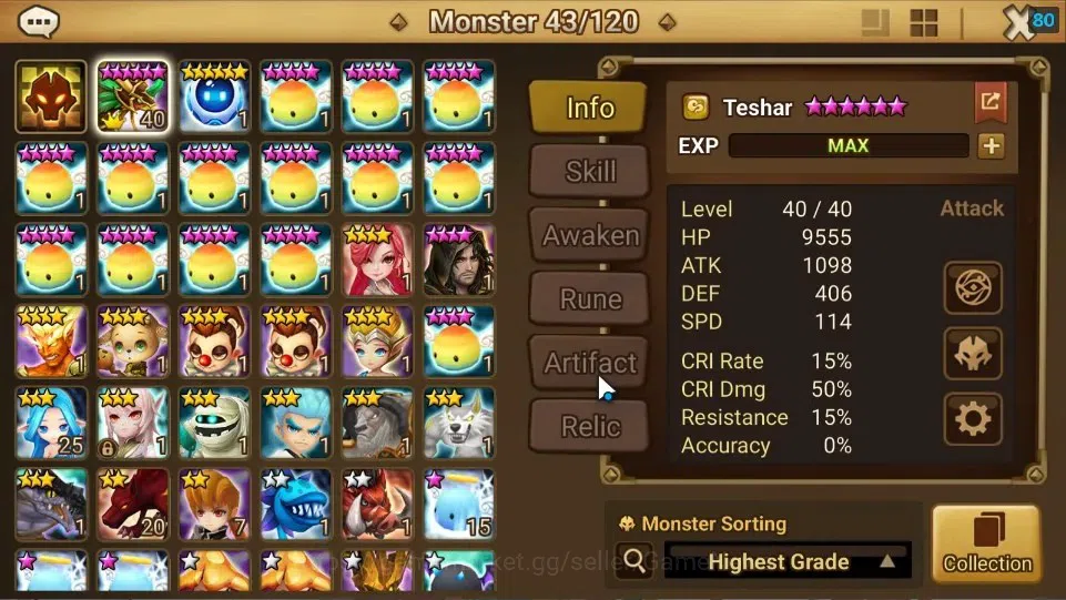 Summoners War: Sky Arena Accounts ASIA|Lv 26|Ready Gacha|103 12 YSC + 160 11 YSC + 3 image 8