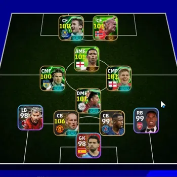 eFootball Accounts Legends & Iconic Players Android||19 Epic Jaap Stam,Steven Gerrard,Frank Rijkaard,Dirk Kuyt,David