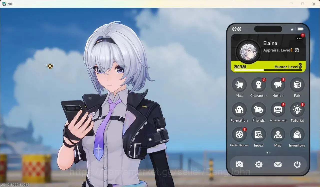 Neverness to Everness Accounts NA|Starter LVL 3, Nanally, 7 Char, MC male, Select image 1
