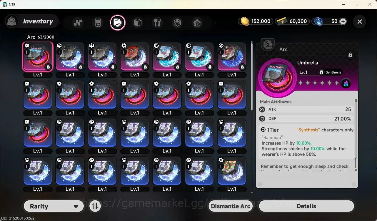 Neverness to Everness Accounts NA|Starter LVL 3, Nanally, 7 Char, MC male, Select image 9