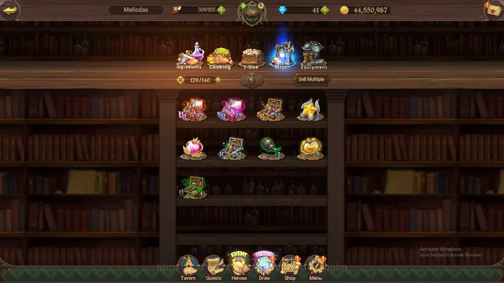 The Seven Deadly Sins: Grand Cross Accounts ASIA | 1.7M CC |LR 3|UR 7|LR Nemesis Meliodas 79/1 image 3