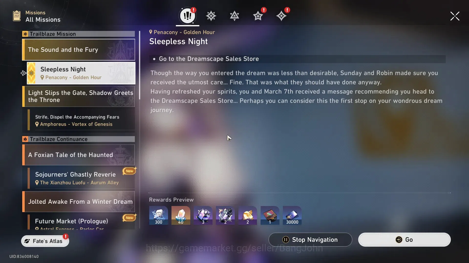 Honkai Star Rail Accounts ASIA | TL 51 | 3 Limit | The Herta + Sign |Firefly image 11
