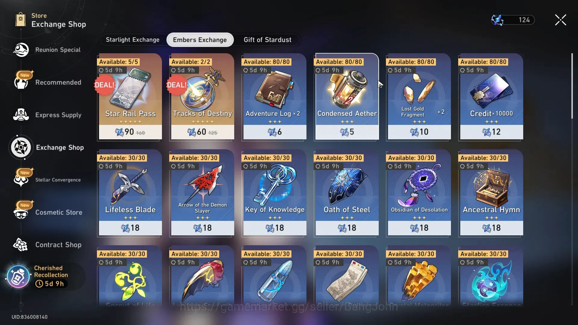 Honkai Star Rail Accounts ASIA | TL 51 | 3 Limit | The Herta + Sign |Firefly image 15