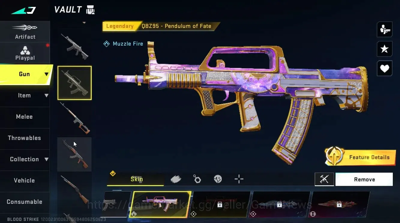 Blood Strike Accounts ASIA|ULTRA MELEE Talon Knife+[EMMA,KATYA,ETHAN,etc image 12