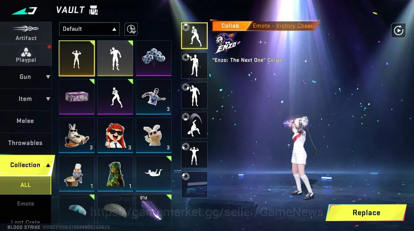 Blood Strike Accounts ASIA|ULTRA MELEE Talon Knife+[EMMA,KATYA,ETHAN,etc image 15
