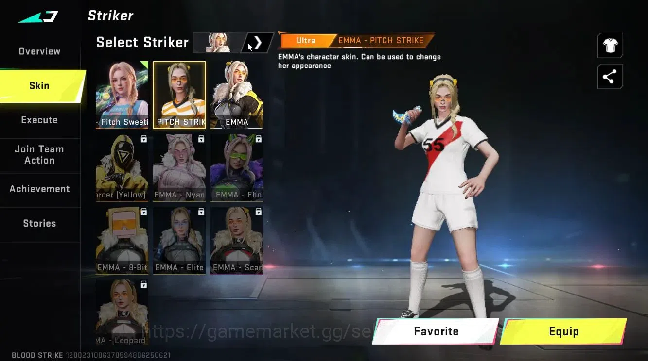 Blood Strike Accounts ASIA|ULTRA MELEE Talon Knife+[EMMA,KATYA,ETHAN,etc image 5