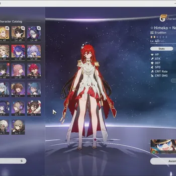 Honkai Star Rail Accounts Others Asia|Free GI|TL 36|4 Limited|Himeko:Nova,Acheron,Gilgamesh & Danheng Terrae|Male