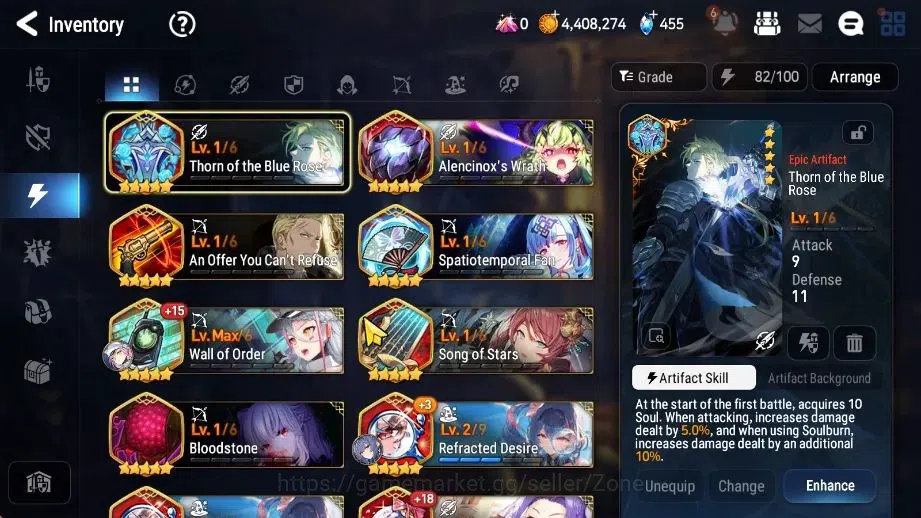 Epic Seven Accounts Starter Global|Starter New Era 4ML (R&L, LQC, ATywin, SSVivian, )|Theater, PoH, Bless, ON|Stove 8