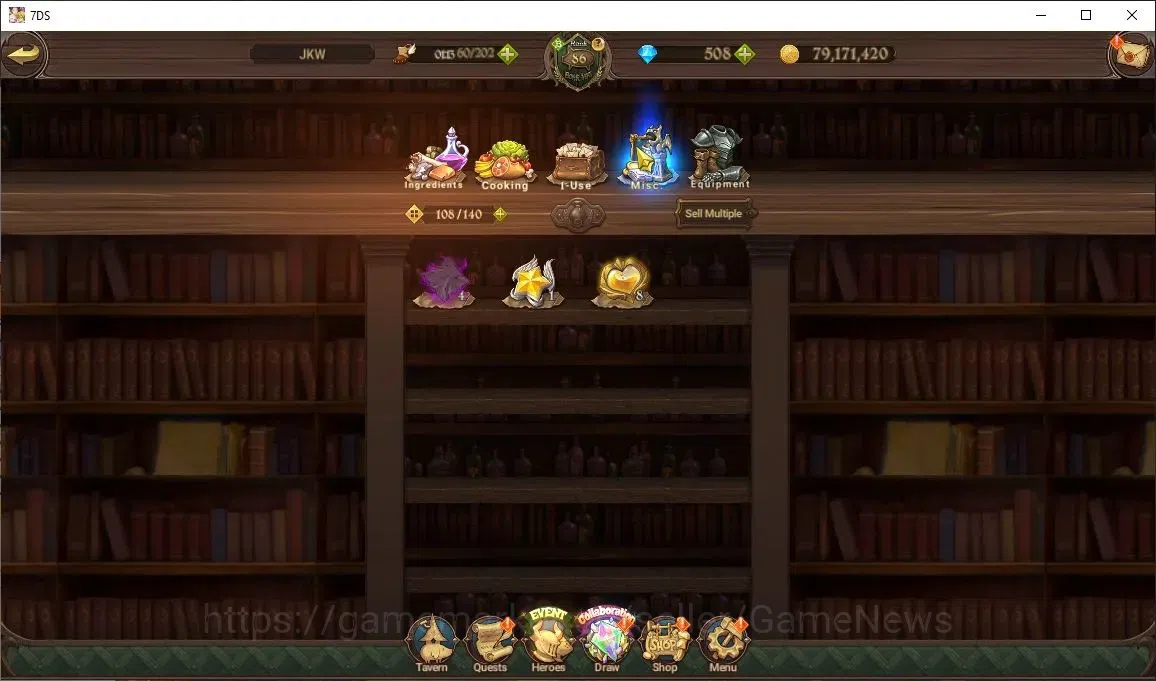 The Seven Deadly Sins: Grand Cross Accounts Global|3,7M CC|508 DM|4 LR+6 UR+Collab FF,ReZero|P image 19