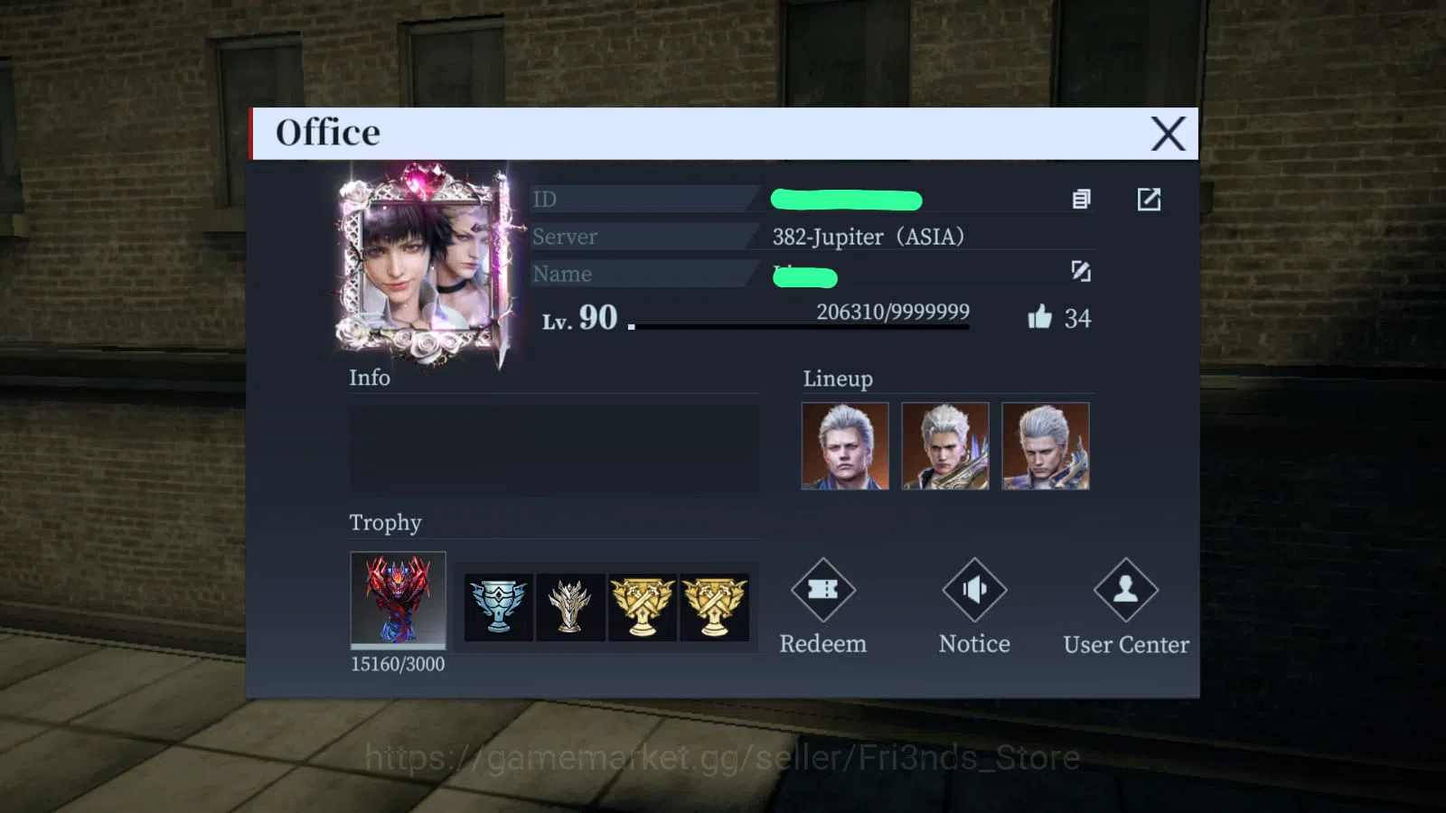 Devil May Cry: Peak of Combat Accounts DMC45 | ALL DEVICE | GLOBAL ASIA | BEAST ENDGAME 1 image 8