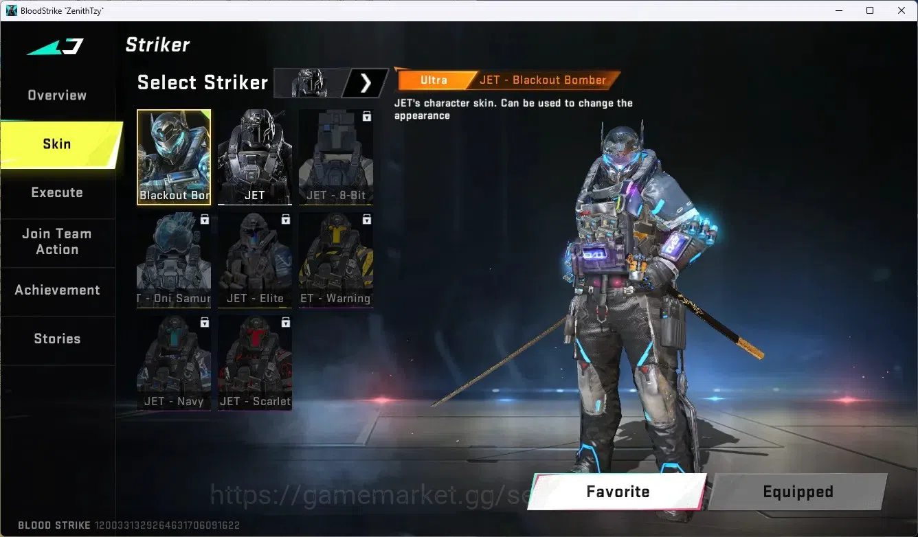 Blood Strike Accounts ASIA |AOT FAL-PrimalGiant, EVANGALION MCX - EVA-00 image 9