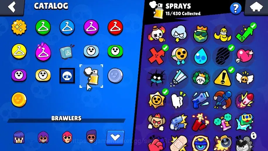Brawl Stars Accounts 2271 Trophy|37 Brawler 4 Max(Colt,Bibi,Bull,EMZ)|27k Bling 10k PP| 3 Myth [G Otis,Pop Penny,Tickoyaki 20