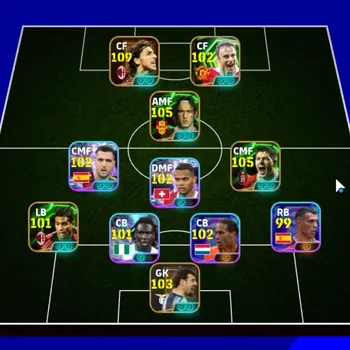 eFootball Accounts Mid-Tier Android|Power 3178|Big Time ZLatan Ibrahimovic|13 Epic Francesco Totti,Steven Gerrard,Angelo