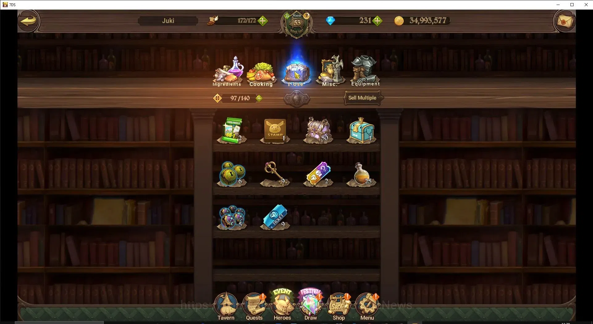 The Seven Deadly Sins: Grand Cross Accounts Global|1M CC|231 DM+1 Spring Box |3 LR+5 UR|Nemesi image 12