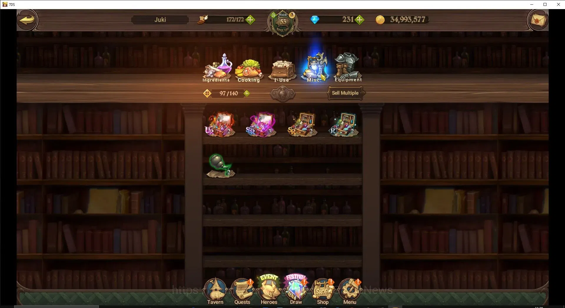 The Seven Deadly Sins: Grand Cross Accounts Global|1M CC|231 DM+1 Spring Box |3 LR+5 UR|Nemesi image 13
