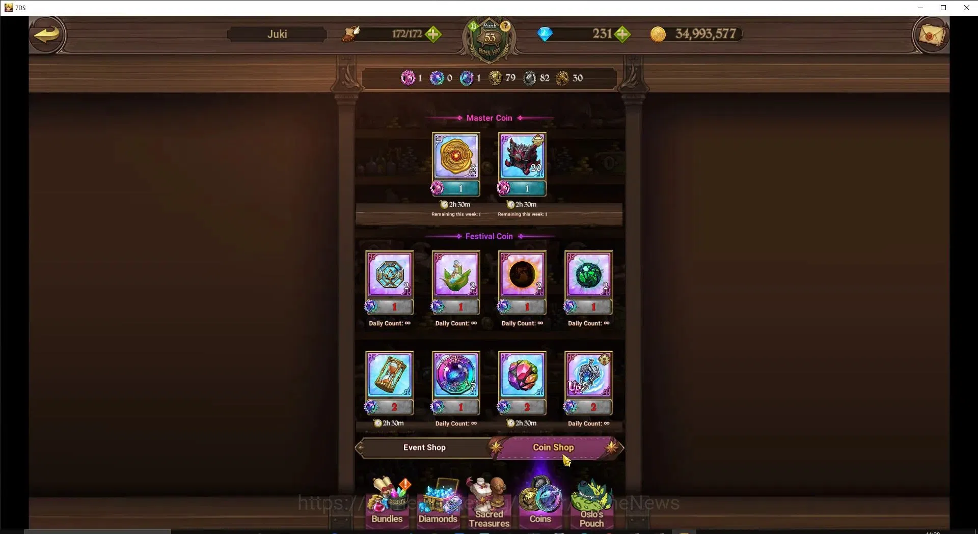 The Seven Deadly Sins: Grand Cross Accounts Global|1M CC|231 DM+1 Spring Box |3 LR+5 UR|Nemesi image 9