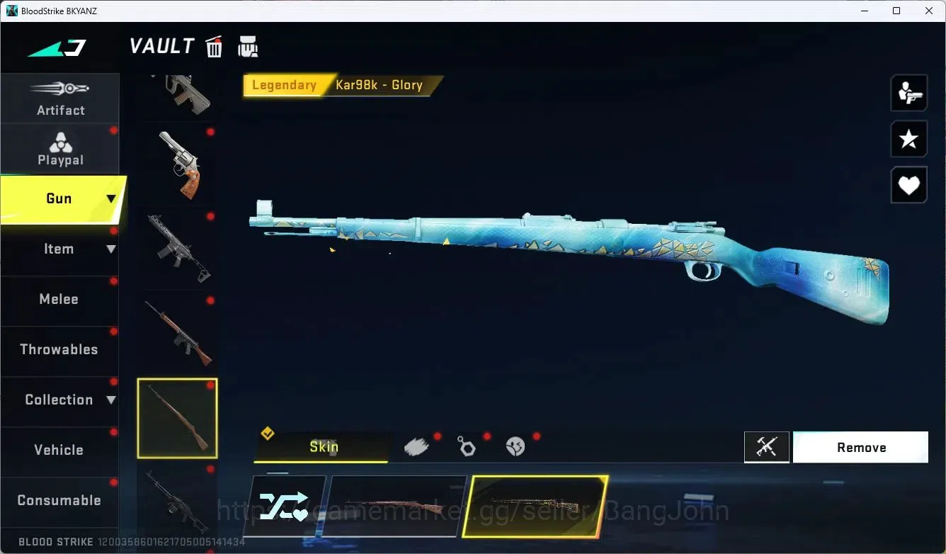 Blood Strike Accounts ASIA | EVO FAL-Evolved Draco | Collab FAL-Primal A image 14