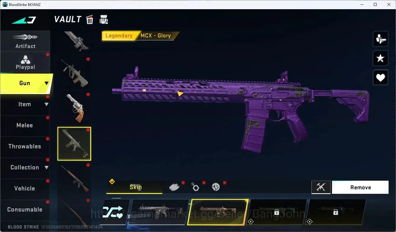 Blood Strike Accounts ASIA | EVO FAL-Evolved Draco | Collab FAL-Primal A image 17