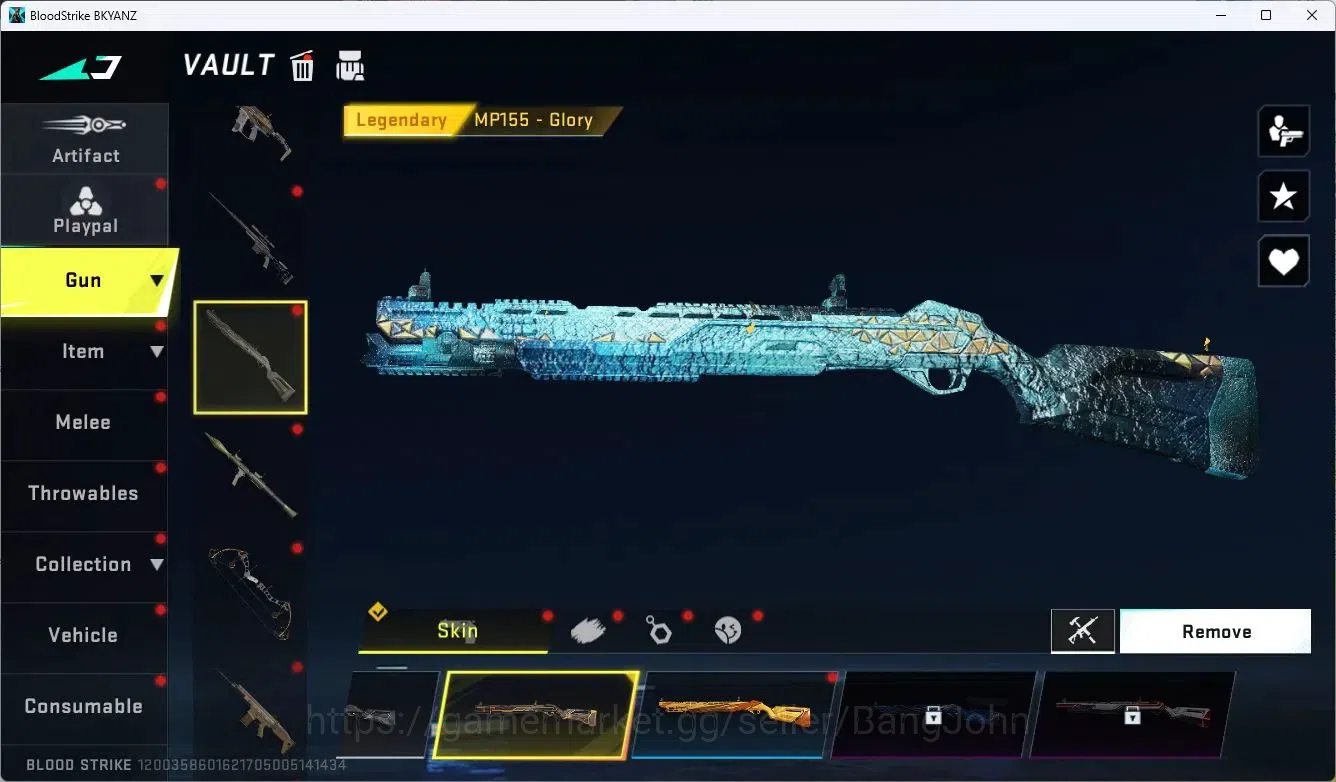 Blood Strike Accounts ASIA | EVO FAL-Evolved Draco | Collab FAL-Primal A image 19