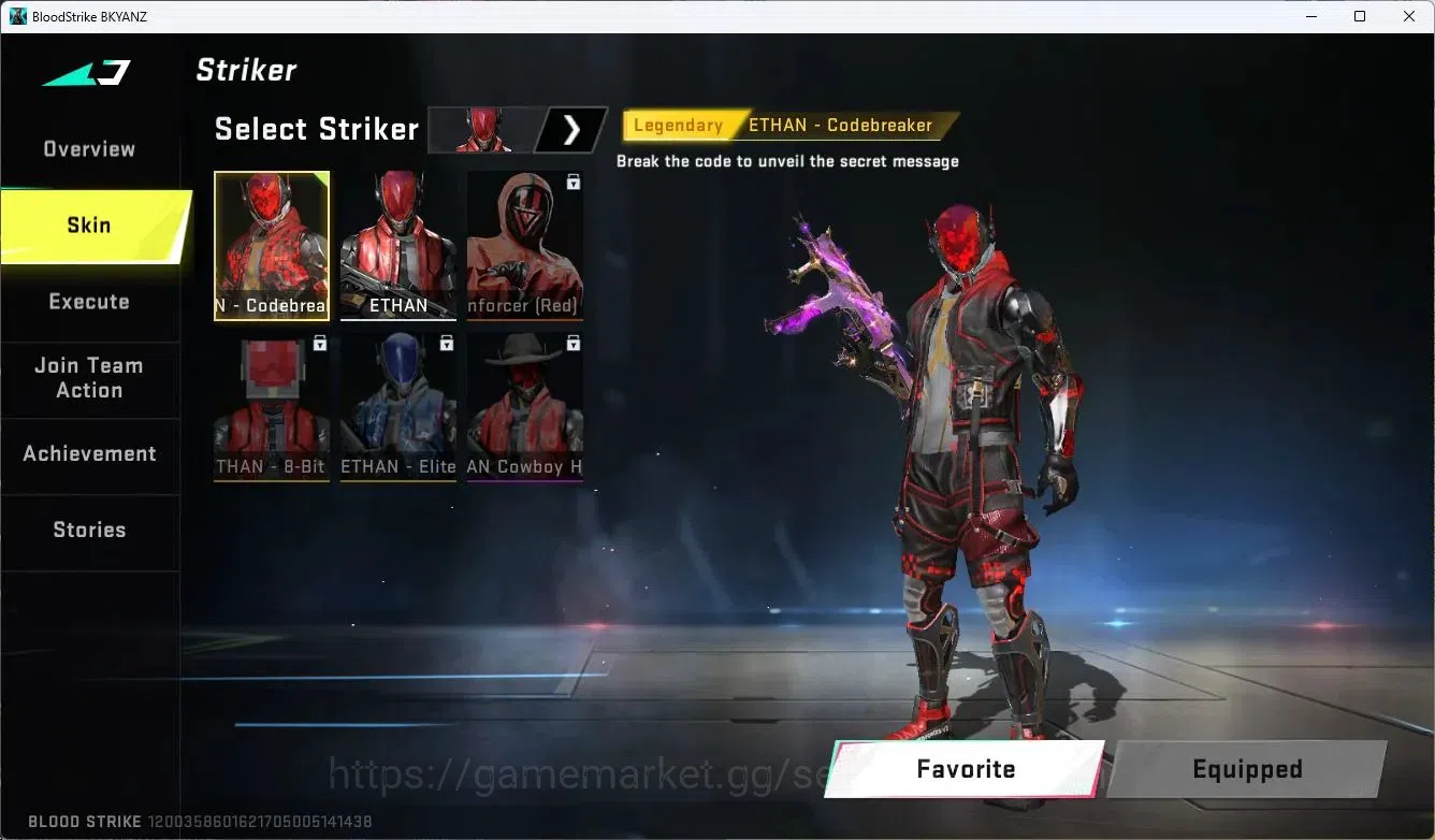 Blood Strike Accounts ASIA | EVO FAL-Evolved Draco | Collab FAL-Primal A image 3