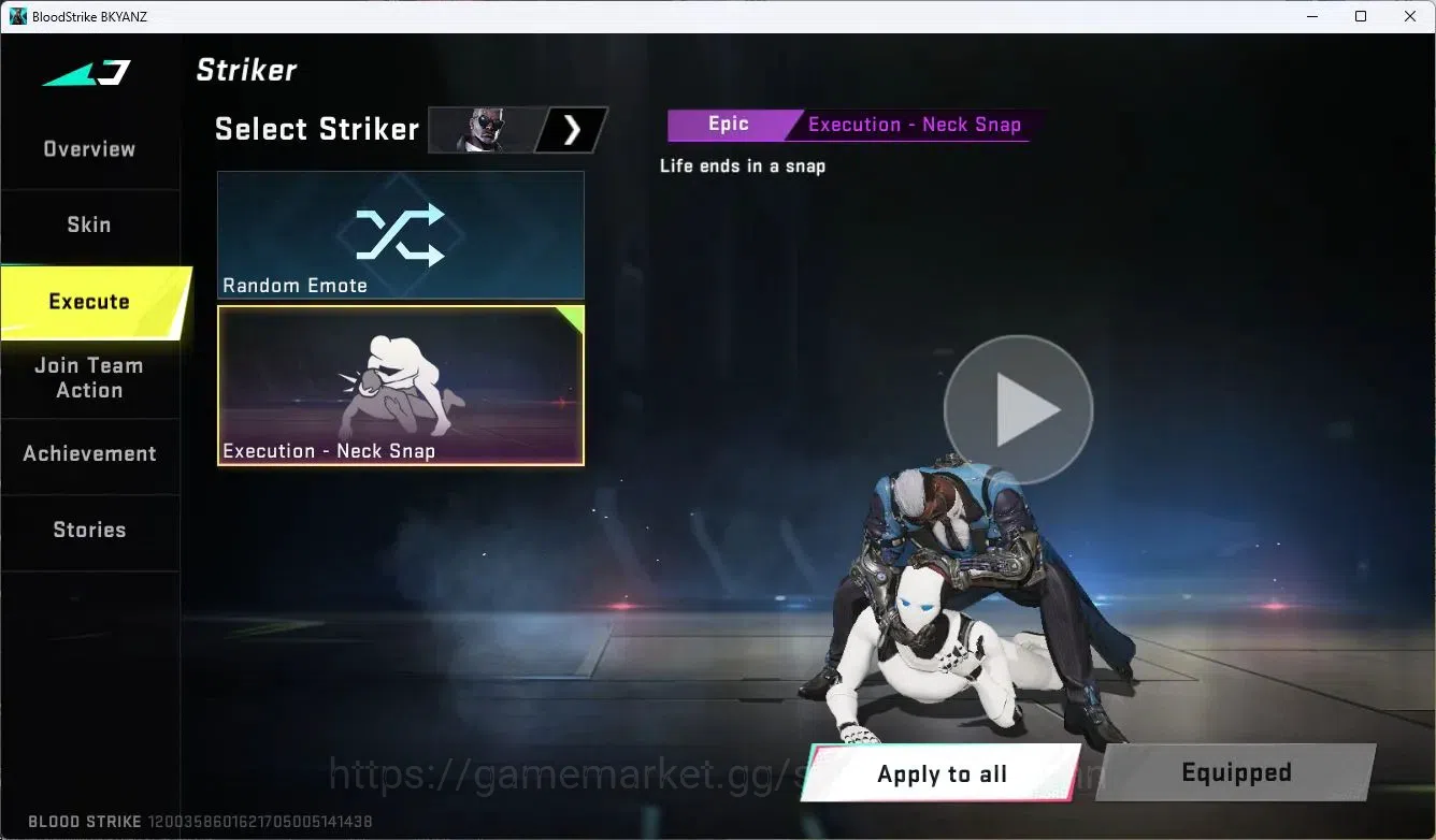 Blood Strike Accounts ASIA | EVO FAL-Evolved Draco | Collab FAL-Primal A image 5