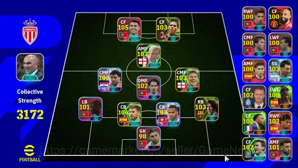 eFootball Accounts Legends & Iconic Players Android|7 Epic Gerard Pique,Carles Puyol,C.Ronaldo,Paul Scholes,Marco van 1