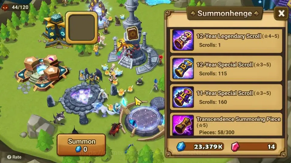 Summoners War: Sky Arena Accounts ASIA|Lv 26|Ready Gacha|115 12 YSC + 160 11 YSC + 3 image 12