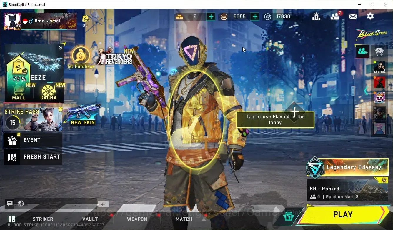Blood Strike Accounts ASIA|5 ULTRA [Ethan-Arcade,BitStrike,M4A1,Origin12 image 1
