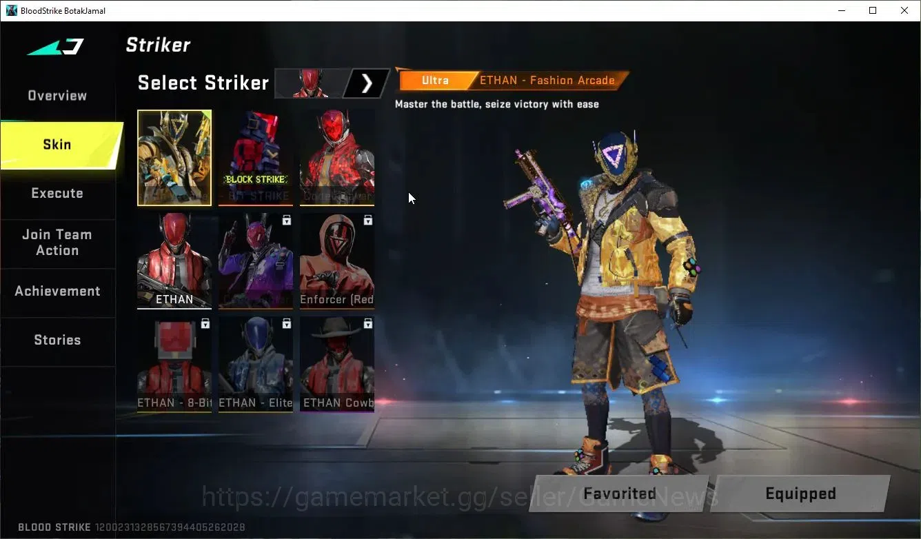 Blood Strike Accounts ASIA|5 ULTRA [Ethan-Arcade,BitStrike,M4A1,Origin12 image 3