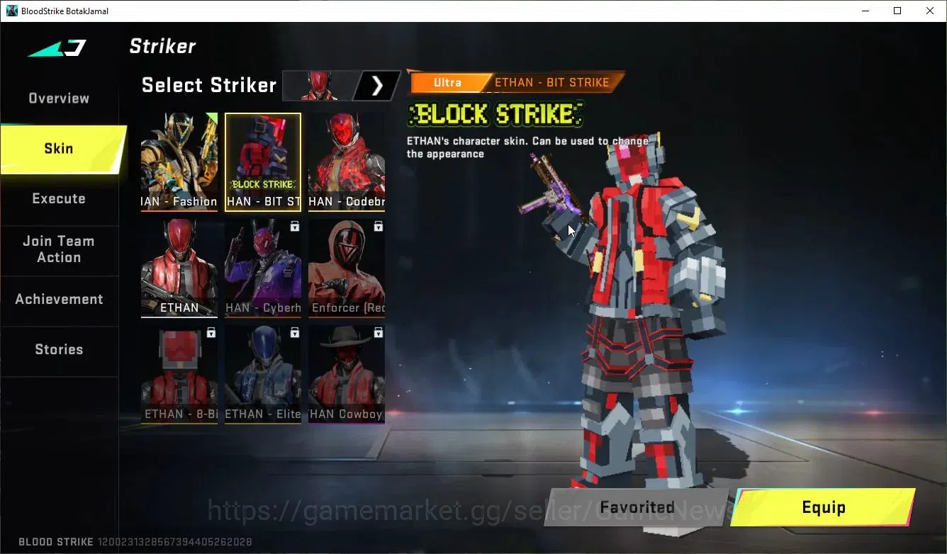 Blood Strike Accounts ASIA|5 ULTRA [Ethan-Arcade,BitStrike,M4A1,Origin12 image 4